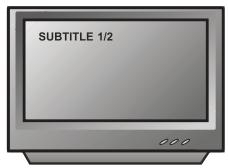 PEEKTON PK6749 - Fonction sous-titres - 2