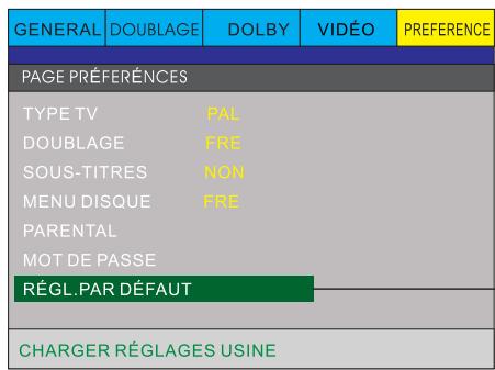 PEEKTON PK6749 - Page REGLAGES mot de passer - 4