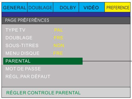 PEEKTON PK6749 - Page PREFERENCES - 5