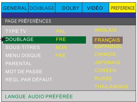 PEEKTON PK6749 - Page PREFERENCES - 4