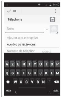 LEXIBOOK TABLET PHONE XL - Gestion des contacts - 3