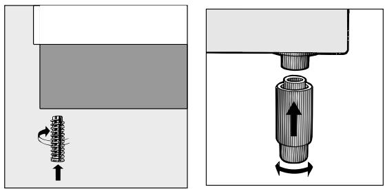 INDESIT K6E51W - Positionnement - 1