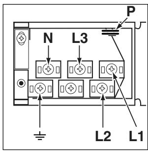 INDESIT K6E51W - Montage du cordon d'alimentation - 3