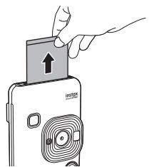FUJIFILM INSTAX_MINI_LIPLAY_NOIR - Appuyez sur [menu/ok] l'impression démarre. - 1