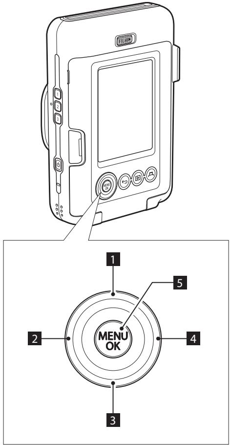 FUJIFILM INSTAX_MINI_LIPLAY_NOIR - Utilisation du bouton sélection - 1