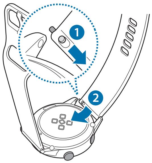SAMSUNG Galaxy Watch Active - Remplacer le bracelet - 4