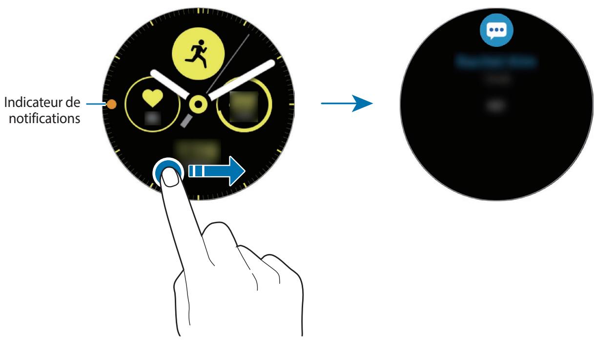 SAMSUNG Galaxy Watch Active - Volet des raccourcis - 1