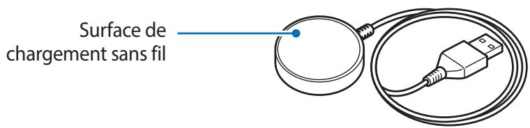 SAMSUNG Galaxy Watch Active - Station de chargement sans fil - 1