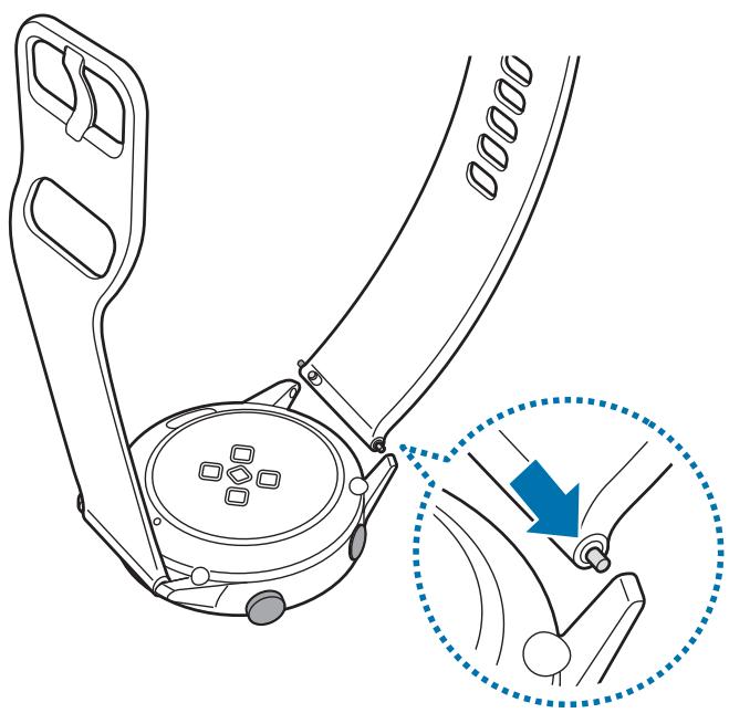 SAMSUNG Galaxy Watch Active - Remplacer le bracelet - 3