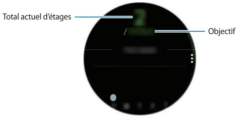 SAMSUNG Galaxy Watch Active - Mesurer les étages que vous montez - 1