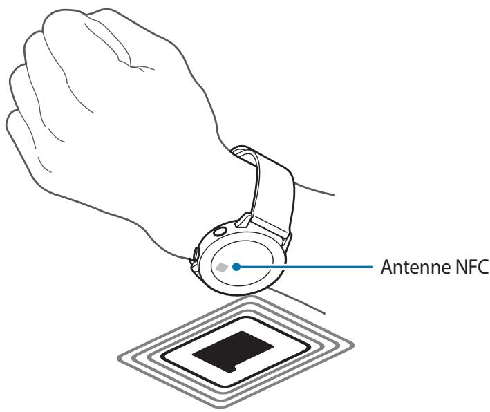SAMSUNG Galaxy Watch Active - Utiliser la fonction NFC - 2