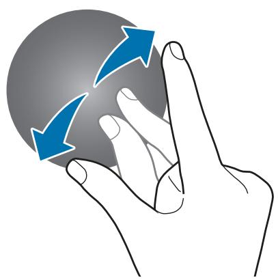 SAMSUNG Galaxy Watch Active - Écarter et rapprocher les doigts - 1