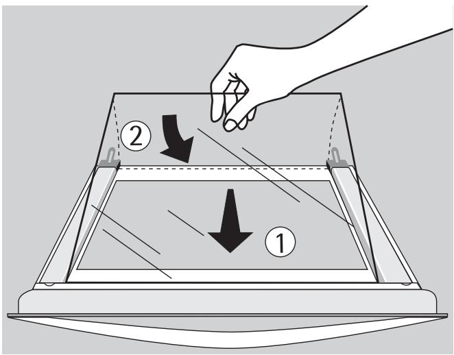 ARTHUR MARTIN FE 6690 WCO - Remettre en place les vitres intermédiaires - 1