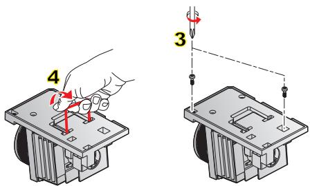 OPTOMAR GT5000 - Remplacement de la lampe - 11