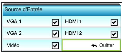 OPTOMAR GT5000 - Source d'entrée - 1