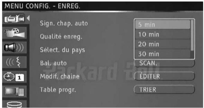 PACKARD BELL MULTIMEDIA REC 250 - Signets de chapitre - 1