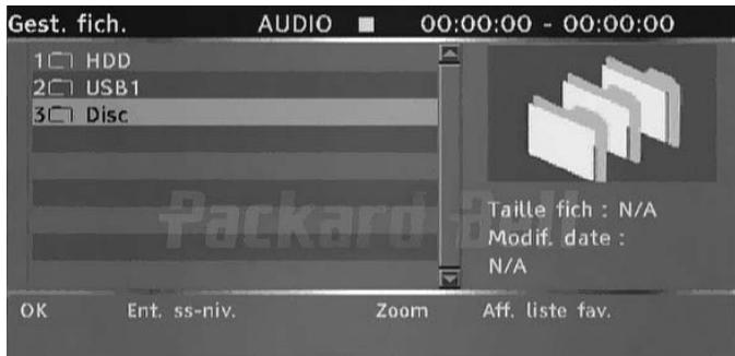 PACKARD BELL MULTIMEDIA REC 250 - Lecture d'un DVD ou d'un CD contenant des fichiers MP3, JPEG ou/et DIVX® - 1