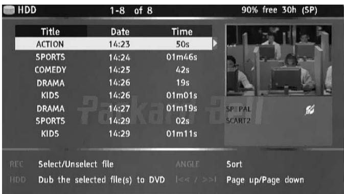 PACKARD BELL MULTIMEDIA REC 250 - MIXAGE (COPIE du téléviseur/disque DUR sur un DVD) - 1