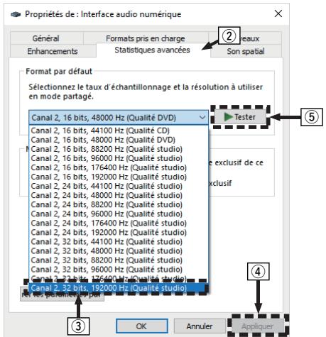 DENON DNP-2000NE - Vérification de la sortie audio. - 2