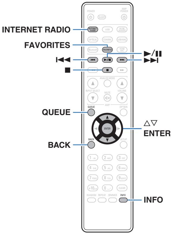 DENON DNP-2000NE - Écoute de Radio Internet - 1