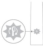 PHILIPS HX9911/88 - Spaudimo jutiklio gržtamasis rysys - 1