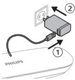 PHILIPS HX9911/88 - Karikimi me kutinë per udhetim - 1