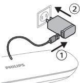 PHILIPS HX9911/88 - Opladen met het reisetui - 1
