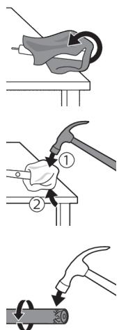 PHILIPS HX9911/88 - Removing the rechargeable battery - 1