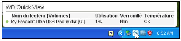 WESTERN DIGITAL MY PASSEPORT ULT 500GB - Vérification de l'état du disque - 1