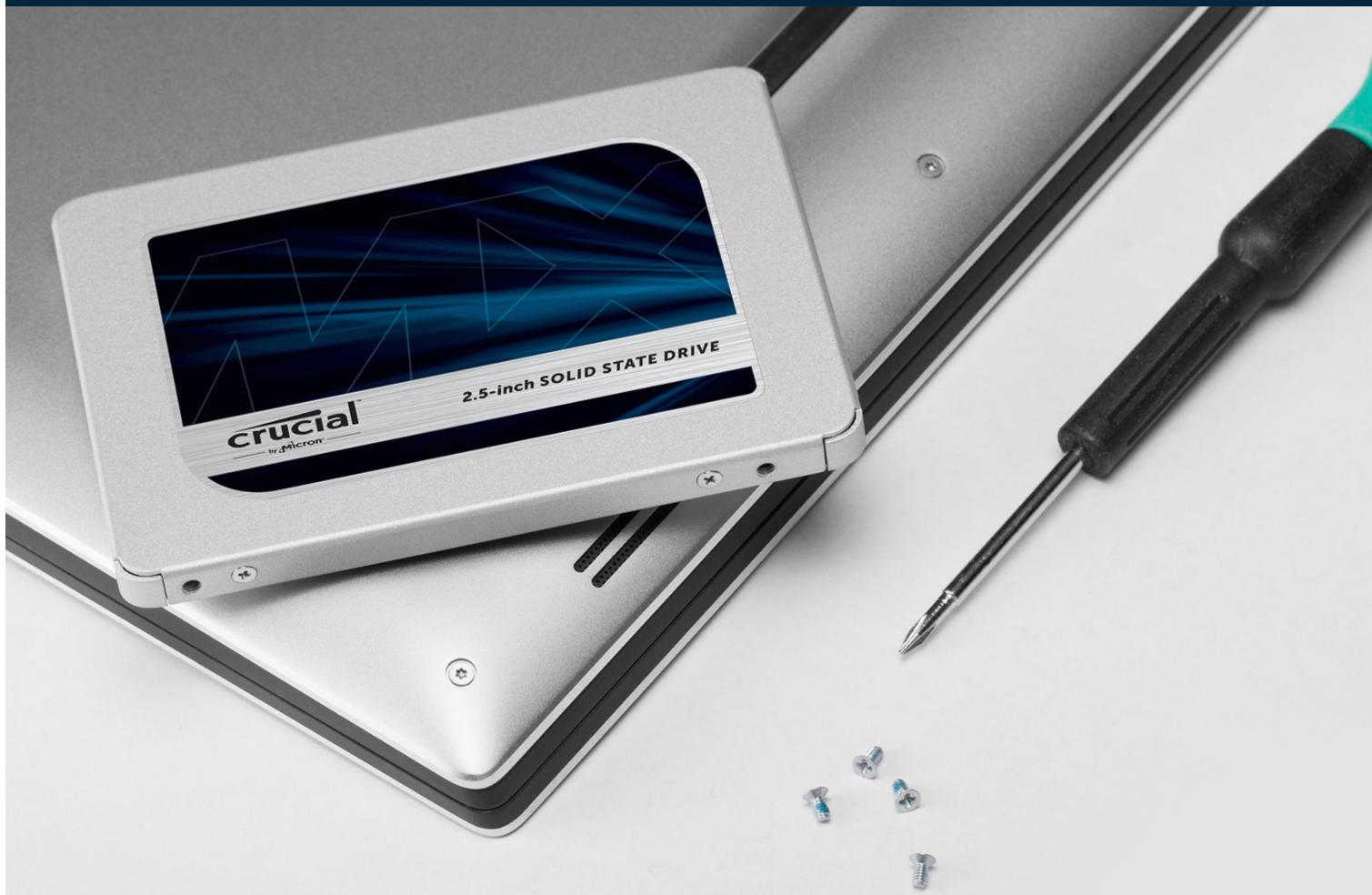 Crucial MX500 - Comment installer un SSD Crucial® dans votre ordinateur - 1