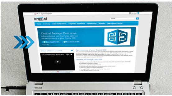 Crucial MX500 - Partie 4 : téléchargement - 2
