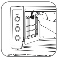 ROWENTA OC384800 - • Changement de l'ampoule intérieure - 1