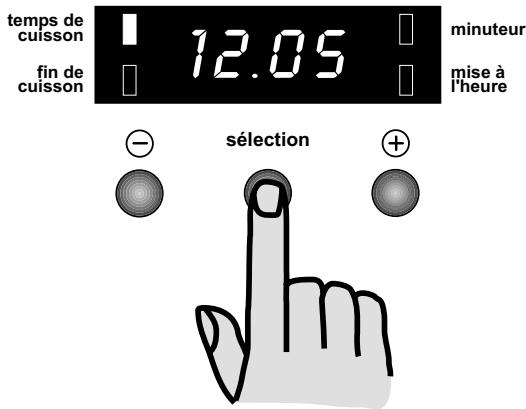 FAURE FC 104 X - Pour régler le temps de cuisson: - 2