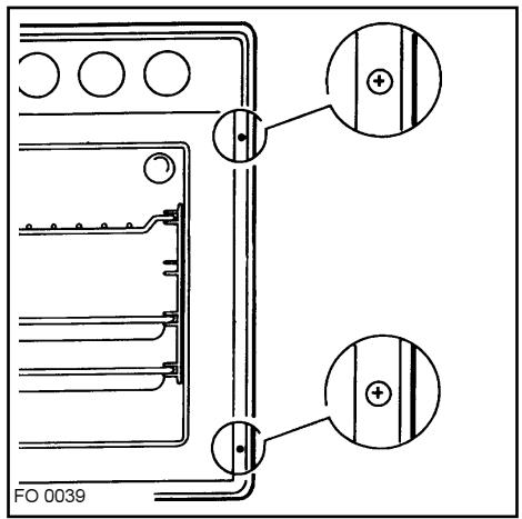 FAURE FC 104 X - Fixation dans le meuble - 1