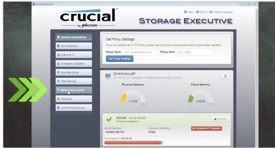 Crucial NC - Installer et configurer storage executive - 1