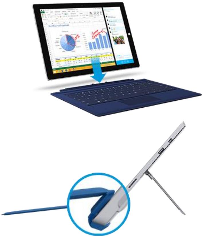 MICROSOFT Surface Pro 3 128 Go - Clipser - 1
