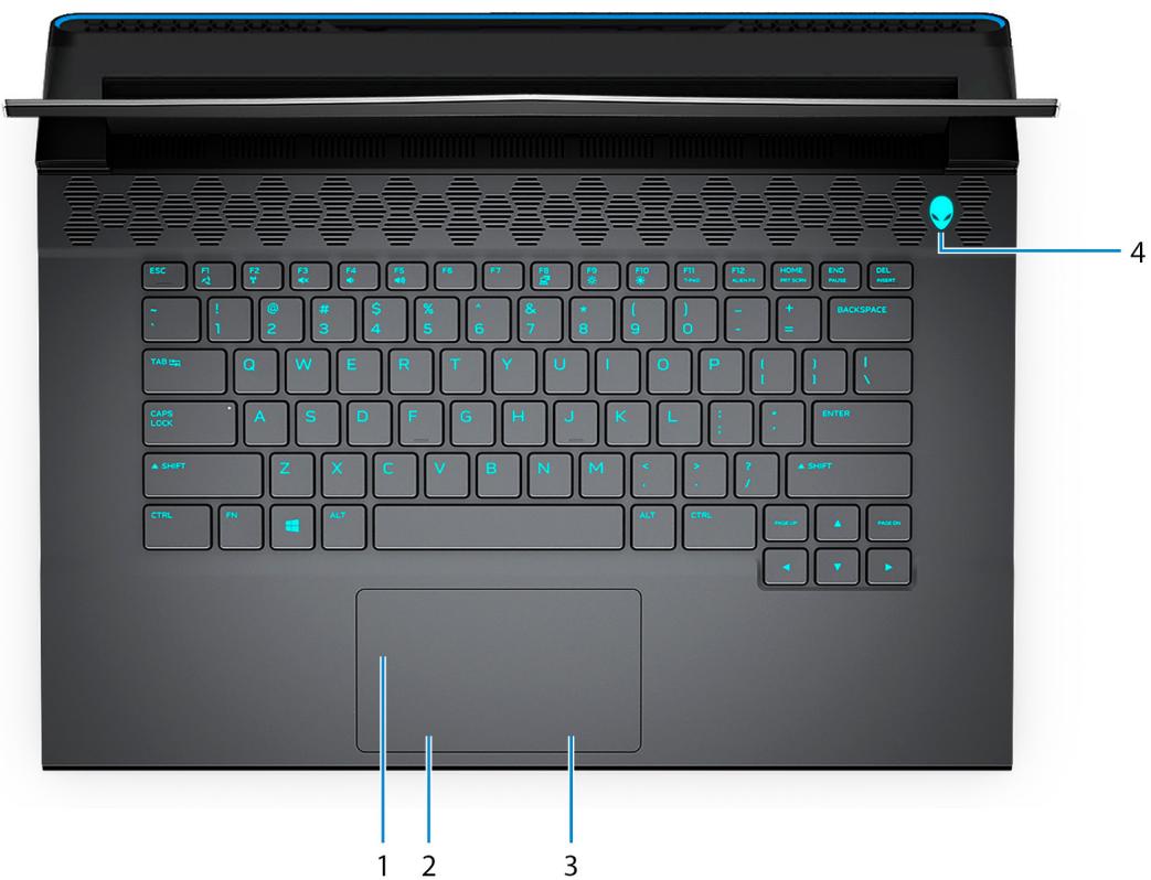 ALIENWARE M15 RS - Ports USB 3.1 gen 1 (2) - 1