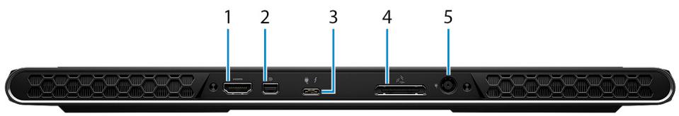 ALIENWARE M15 RS - Bouton d'alimentation (visage d'alien) - 1