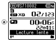 OLYMPUS WS-650 - Appuyez sur la touche OK /MENU. - 1