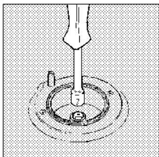 ARISTON C 09 SG1 X INOX - B) remplacement des injecteurs des bruleurs du PLAN de cuisson - 1
