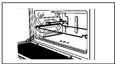 ARISTON C 09 SG1 X INOX - Utilisation du tournebroche - 2