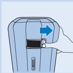 PHILIPS HD3720/25 - Mise en place du fut à l'intérieur de l'appareil - 1