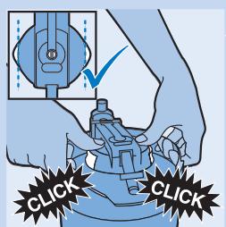 PHILIPS HD3720/25 - Fixation du robinet sur le fut. - 6
