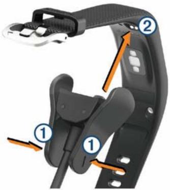 GARMIN VIVOSMART 3 - Mise sous tension et paramétrage de l'appareil - 1