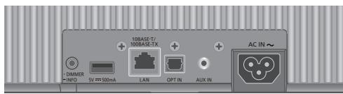 TECHNICS NC - Branchement du câble d'alimentation secteur - 1