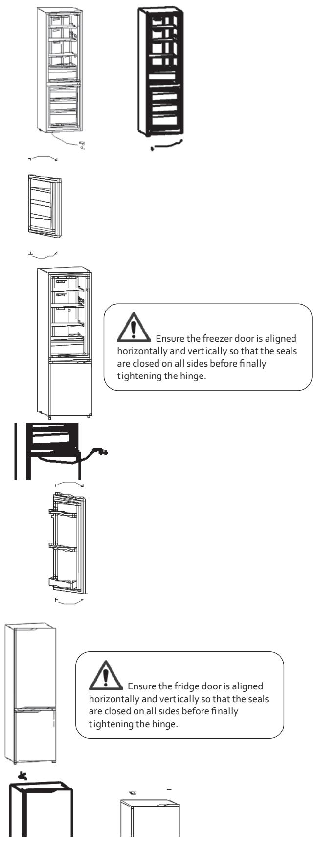 PROLINE PLC253NFWH - DOOR CONVERSION - 2