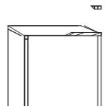 PROLINE PLC253NFWH - Inversion des PORTES - 1