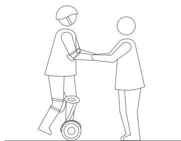NINEBOT MiniLITE - WARNING - 1
