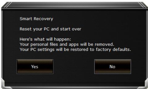GIGABYTE AORUS 17G YB 8FR - Il y a deux options de restauration : - 1