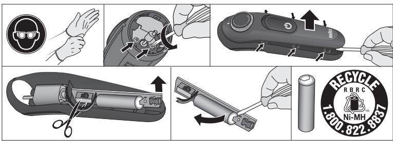 BRAUNTON BT341 - Battery removal - 1